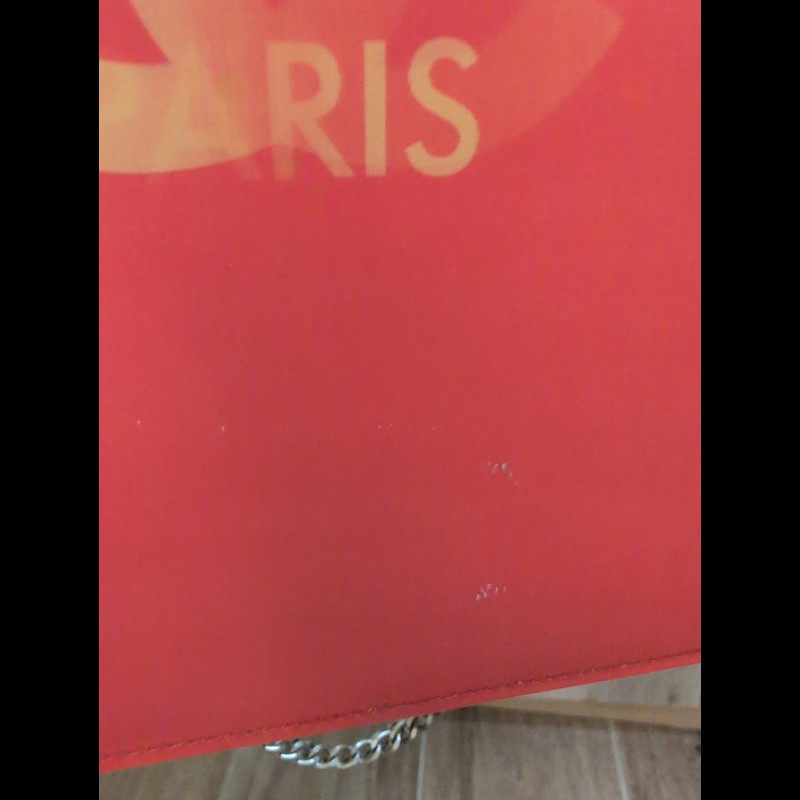 紅色 香奈兒 Chanel 幻彩漆皮鏈條包-12