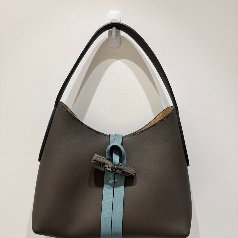 Longchamp Roseau Cow 全新 小號-5