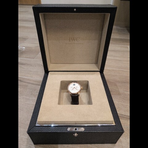98成新 IWC Portugieser Perpetual Calendar IWC葡萄牙系列萬年曆腕錶 IW503302