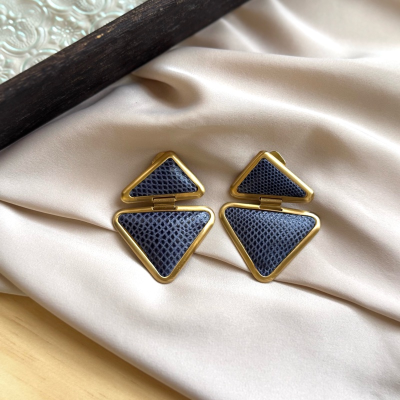 Loewe 皮革耳夾 耳環-1