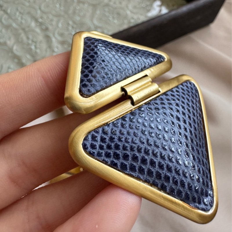 Loewe 皮革耳夾 耳環-11