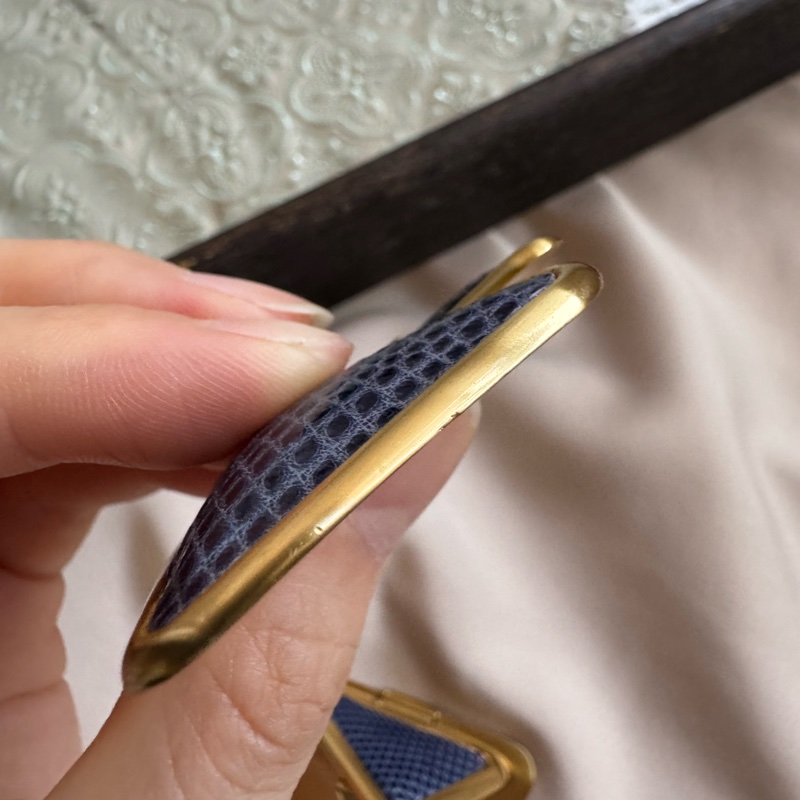 Loewe 皮革耳夾 耳環-14