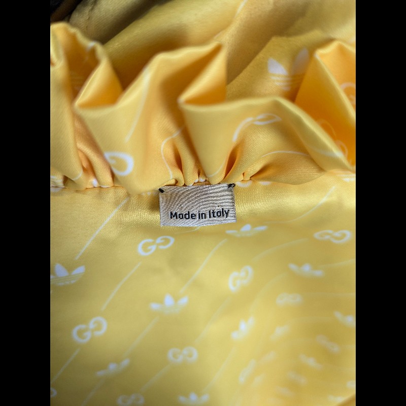 莉亞精品♡GuccixAdidas 聯名滿印外套 尺碼40 九新美品-4