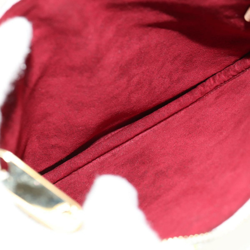 【日本直送】路易威登 Monogram Multicolor Pochette GM 手拿包 白色 M60027 正品 156352SV-9