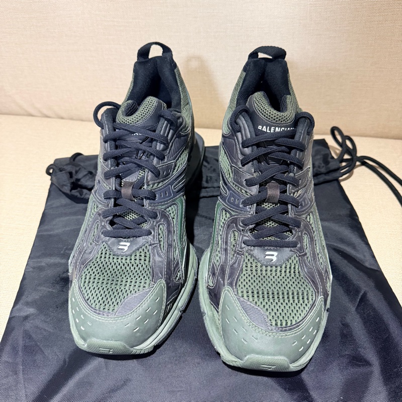 balenciaga 彈簧鞋 軍綠 全新-1