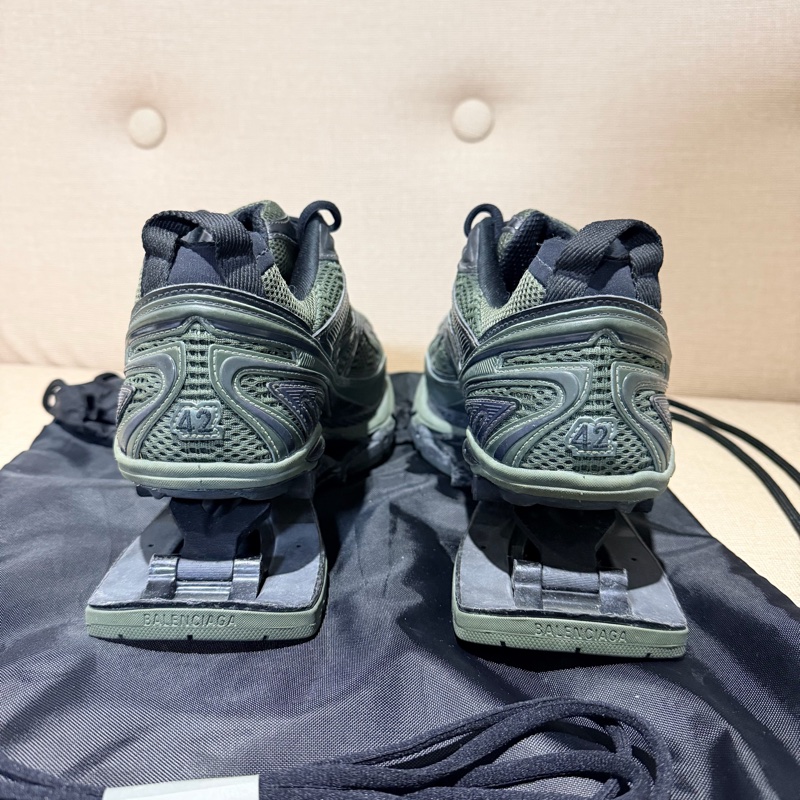 balenciaga 彈簧鞋 軍綠 全新-3