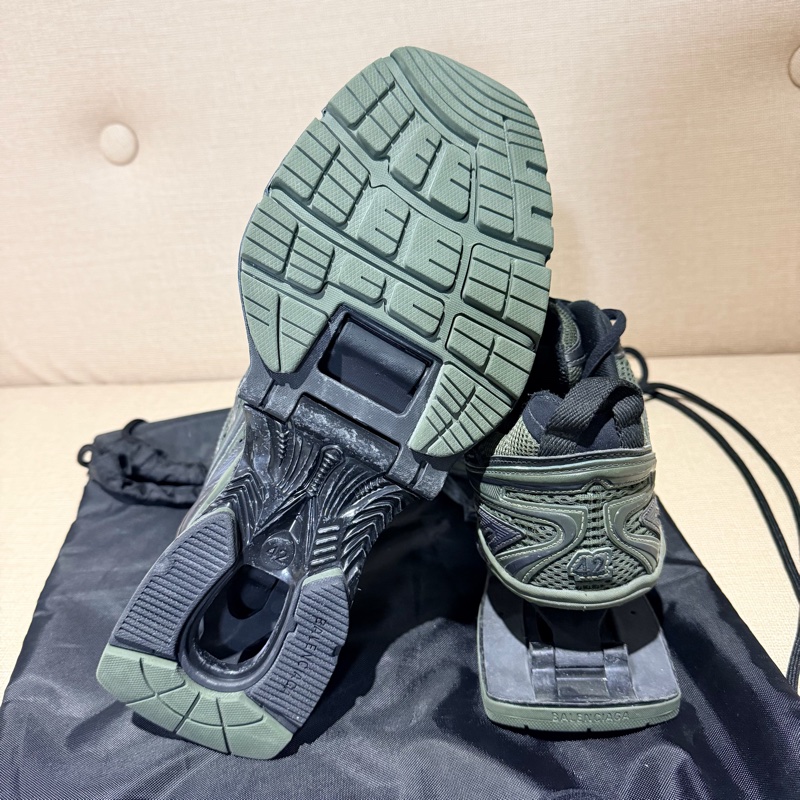 balenciaga 彈簧鞋 軍綠 全新-4