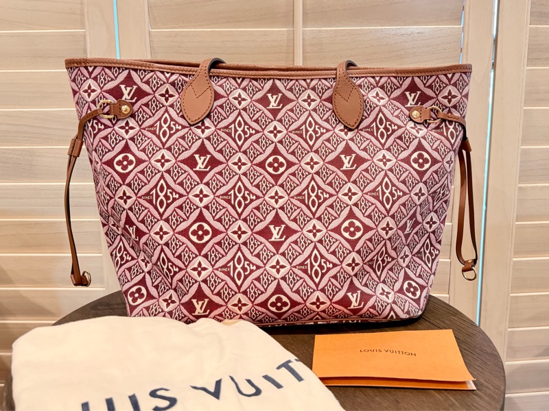 LV neverfull MM 復古緹花 since 1854 版-2