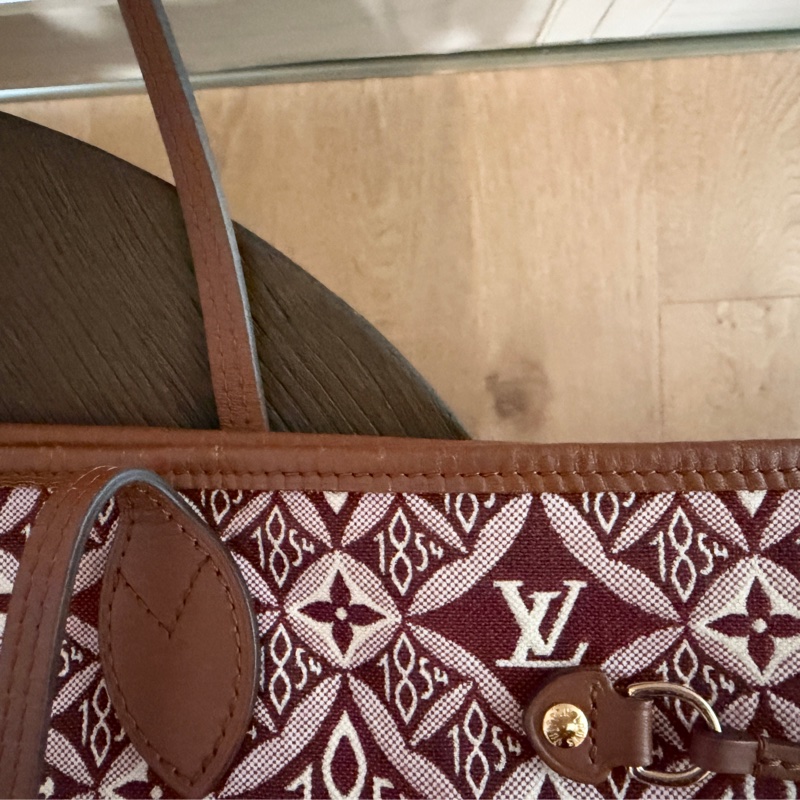 LV neverfull MM 復古緹花 since 1854 版-17