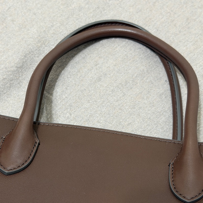 THE ROW Marlo 12 皮革手提包 深棕色 ❗️半價出售-2
