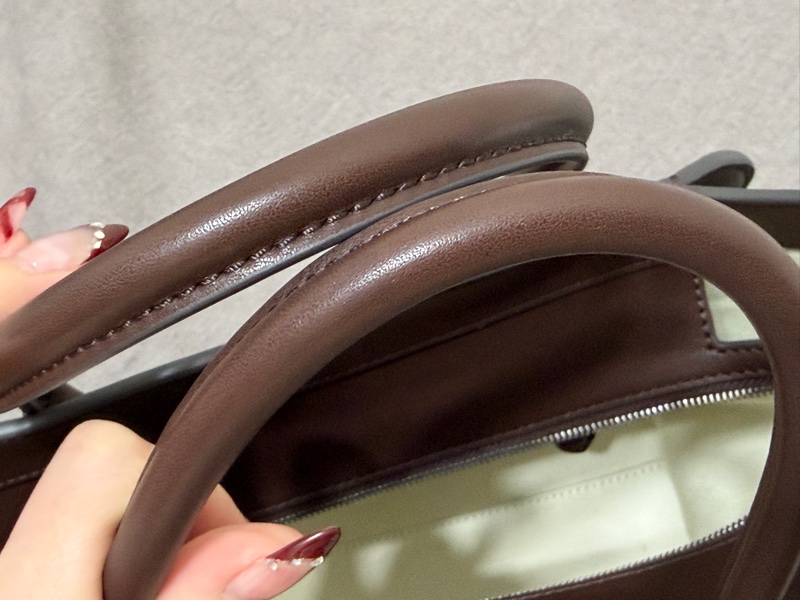 THE ROW Marlo 12 皮革手提包 深棕色 ❗️半價出售-10