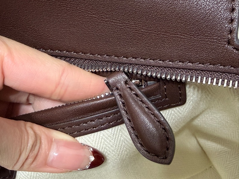 THE ROW Marlo 12 皮革手提包 深棕色 ❗️半價出售-12