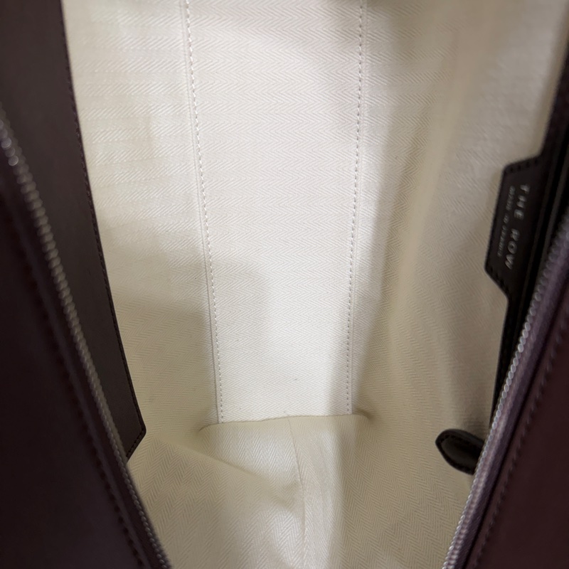 THE ROW Marlo 12 皮革手提包 深棕色 ❗️半價出售-14