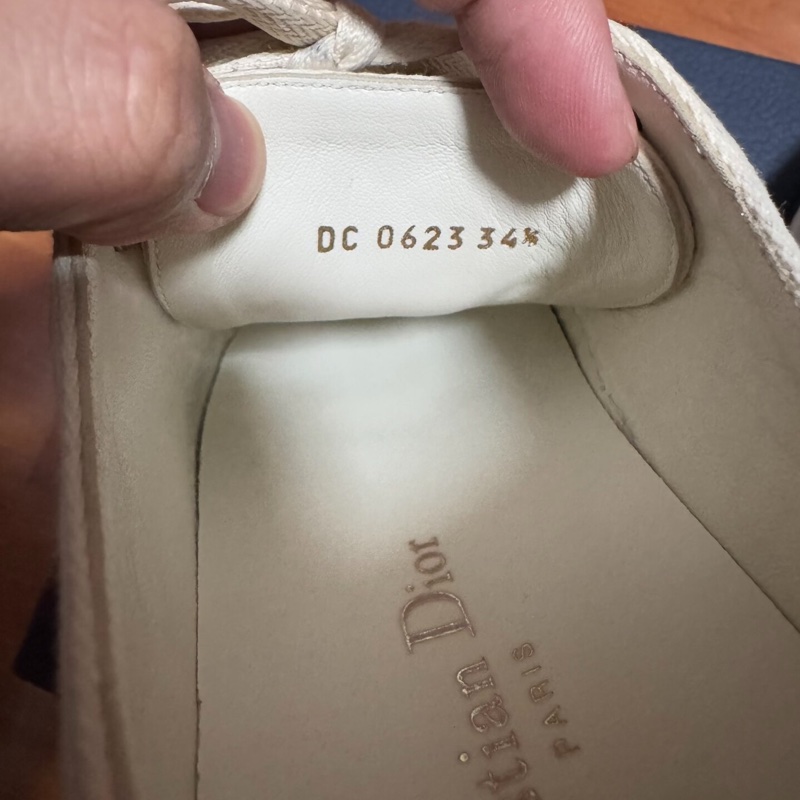 迪奧新款厚底鞋Dior Walk'n'Oblique女款 米|||色 34.5碼 99 新-5