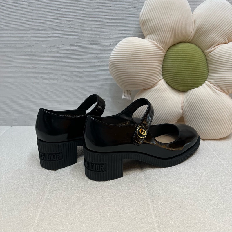 99新Dior迪奧 復古瑪麗珍皮鞋 36碼。無附件-2