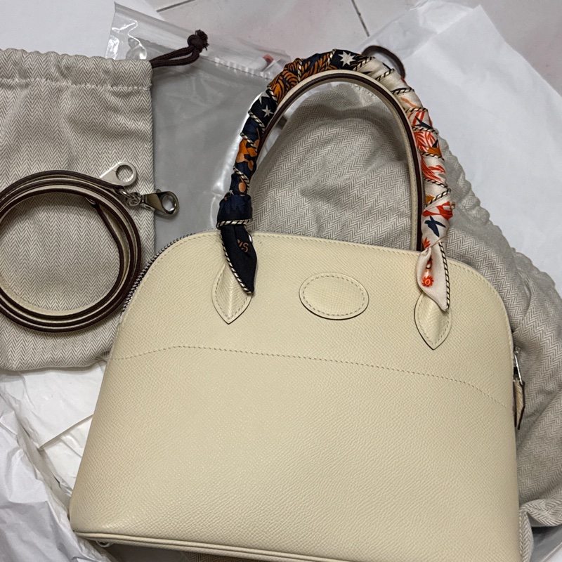 Hermès Bolide 27 Epsom I2 Nata 愛馬仕 保齡球包-1