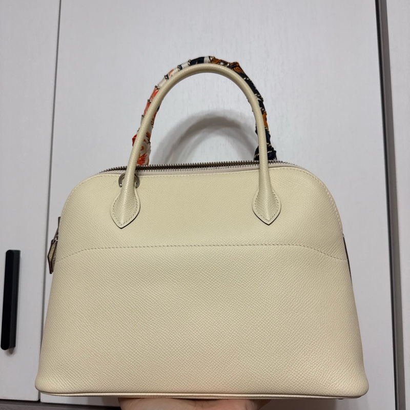 Hermès Bolide 27 Epsom I2 Nata 愛馬仕 保齡球包-6