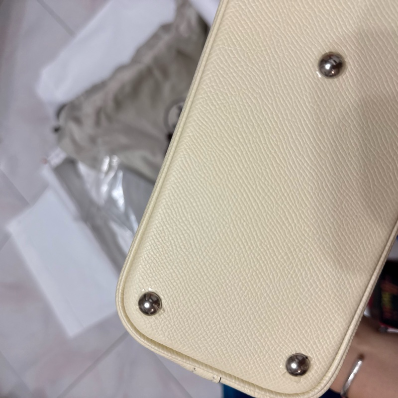 Hermès Bolide 27 Epsom I2 Nata 愛馬仕 保齡球包-9