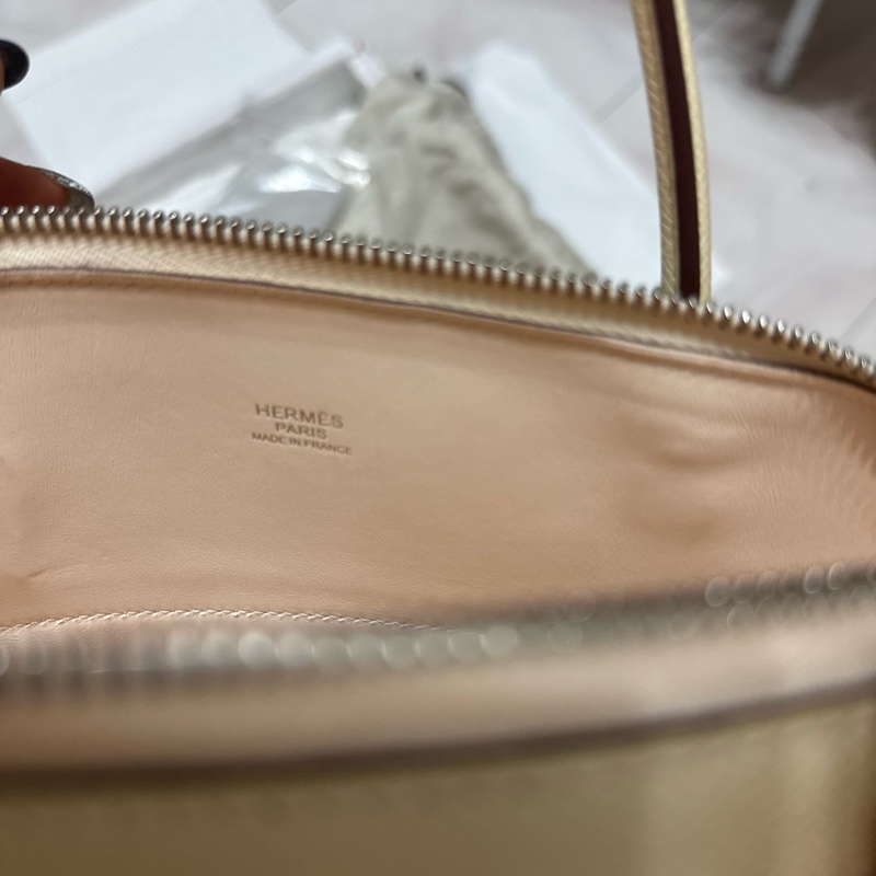 Hermès Bolide 27 Epsom I2 Nata 愛馬仕 保齡球包-11