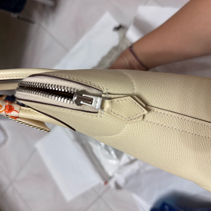 Hermès Bolide 27 Epsom I2 Nata 愛馬仕 保齡球包-12