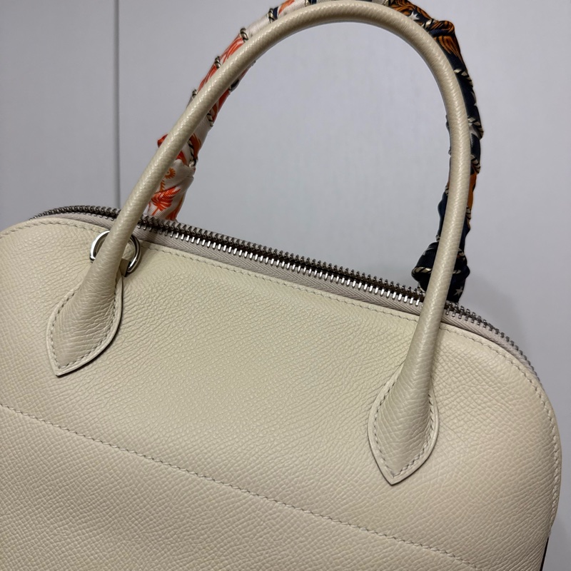 Hermès Bolide 27 Epsom I2 Nata 愛馬仕 保齡球包-13