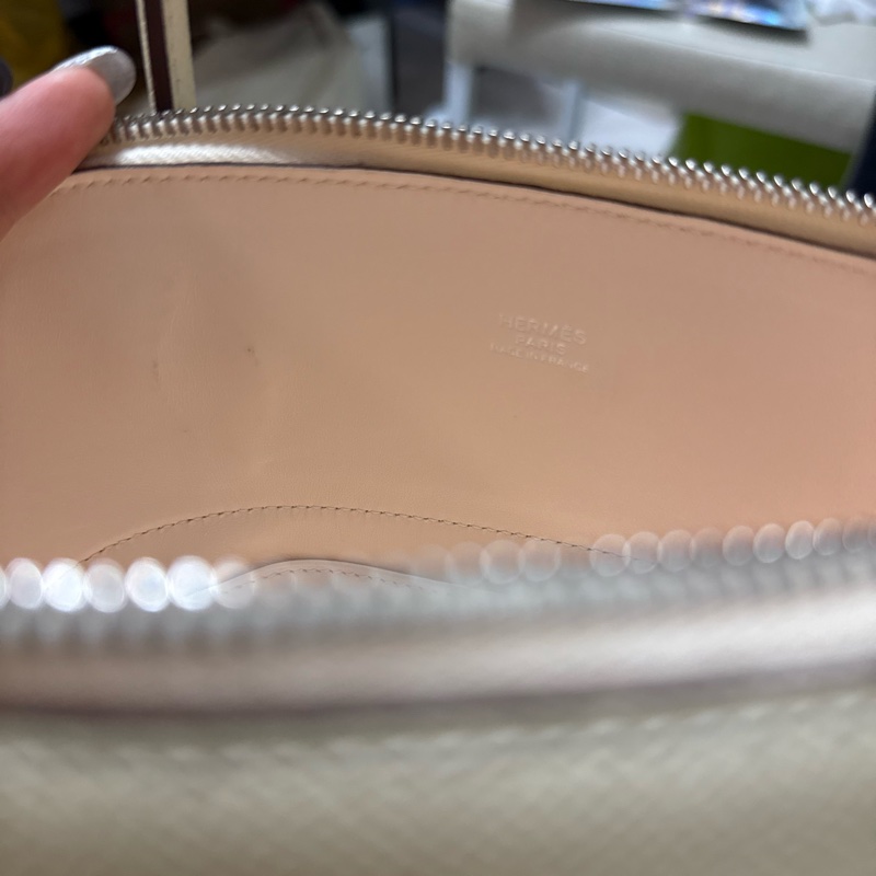 Hermès Bolide 27 Epsom I2 Nata 愛馬仕 保齡球包-17