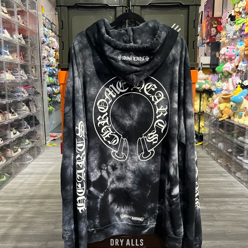 克羅心 限定扎染 連帽外套XL碼-1