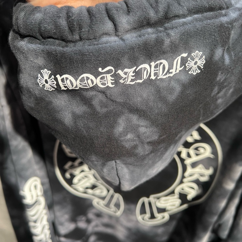 克羅心 限定扎染 連帽外套XL碼-3