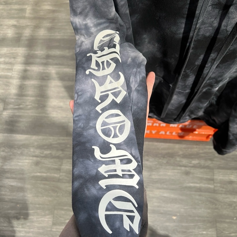 克羅心 限定扎染 連帽外套XL碼-7