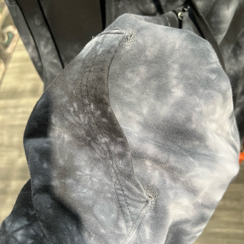 克羅心 限定扎染 連帽外套XL碼-11