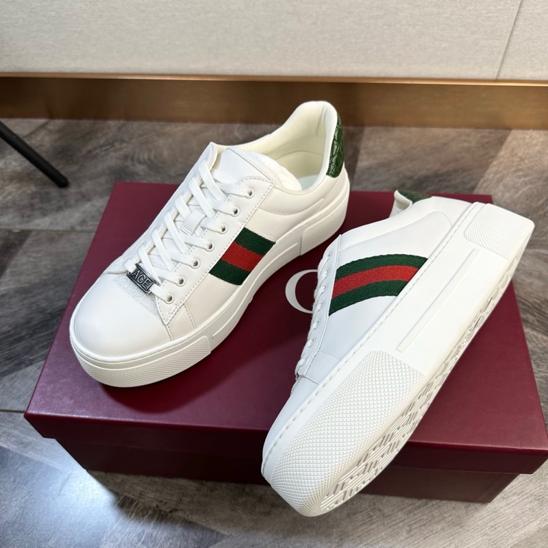 全新 Gucci 古馳 新款 ACE 厚底增高4.5cm 尺寸38.5碼-2