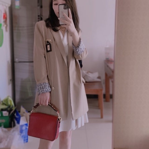 DIOR Jadior限量系列紅色翻蓋式手提包22.5*14*6 98新配件塵袋