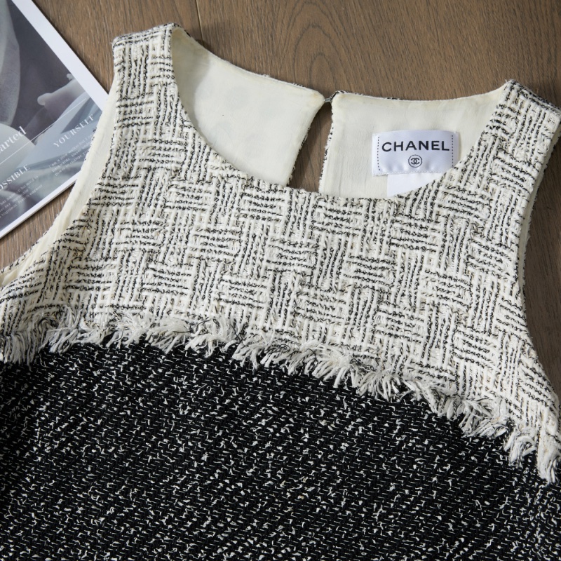 ❤️ CHANEL 連身裙 女人味可愛連衣裙-2