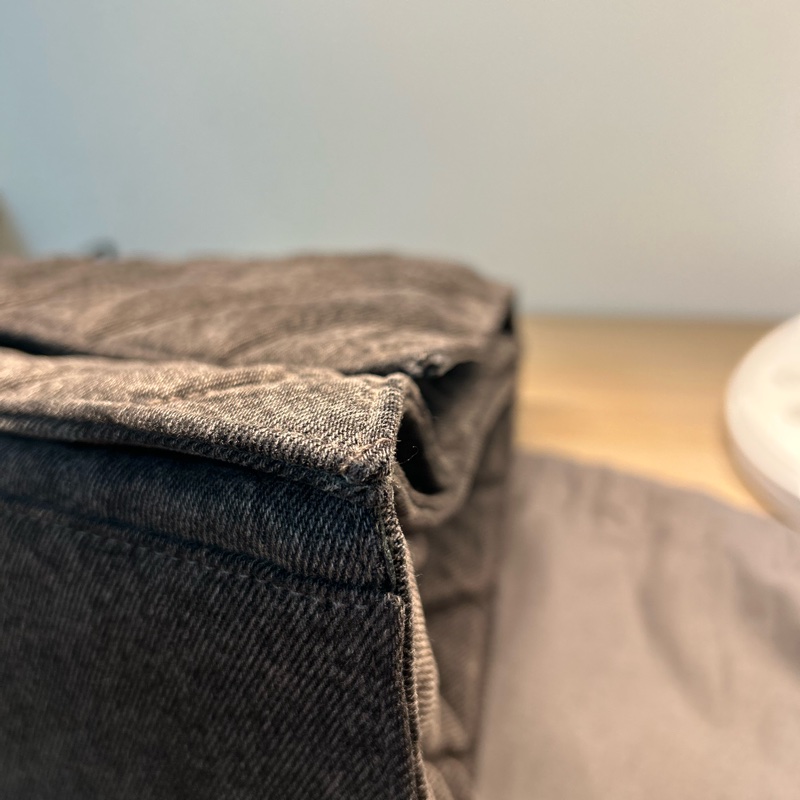 Balenciaga 巴黎世家 黑色牛仔/丹寧沙漏包 Hourglass-15