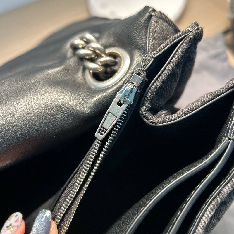 Balenciaga 巴黎世家 黑色牛仔/丹寧沙漏包 Hourglass-21