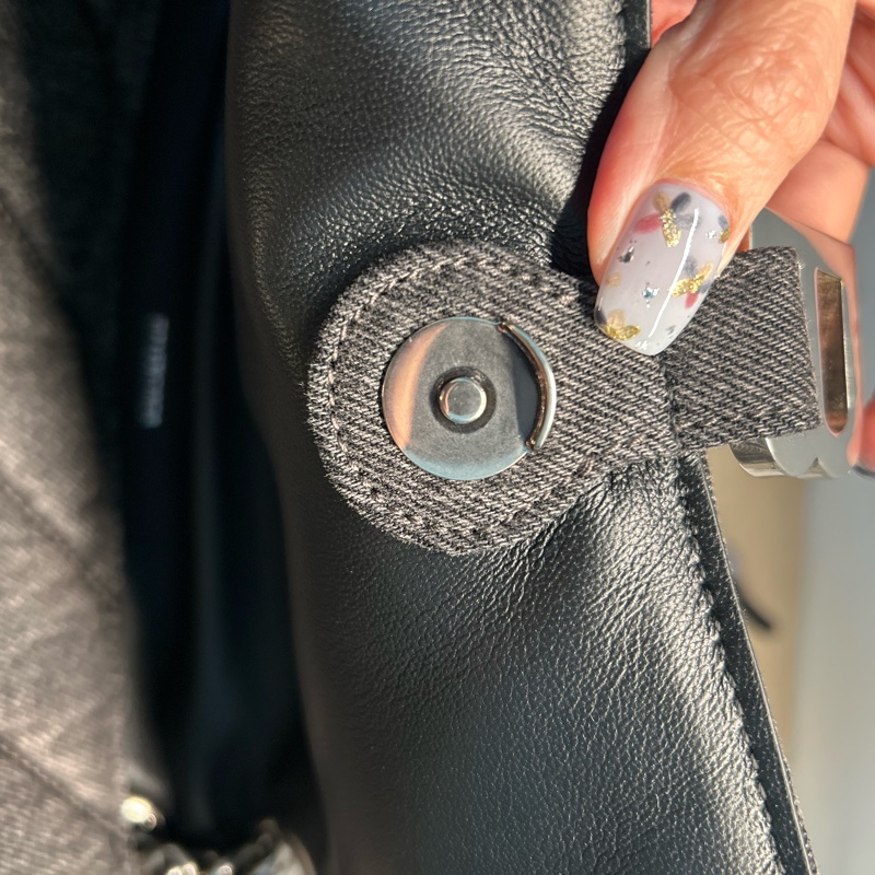 Balenciaga 巴黎世家 黑色牛仔/丹寧沙漏包 Hourglass-29