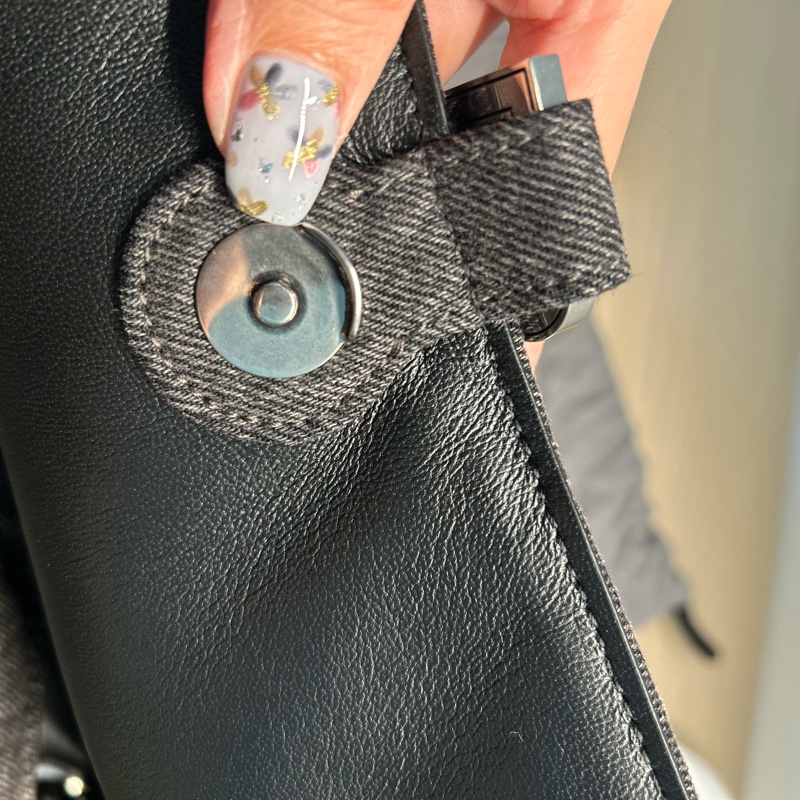 Balenciaga 巴黎世家 黑色牛仔/丹寧沙漏包 Hourglass-30