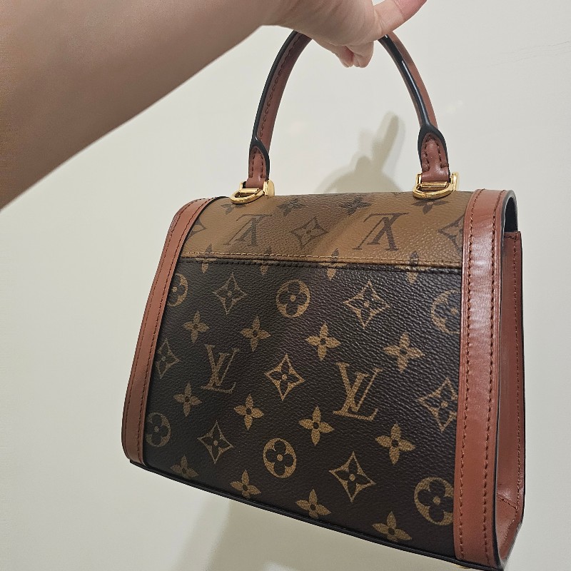 LV 季節款 capitale 達芙妮 手提包 肩背包 拼色-7