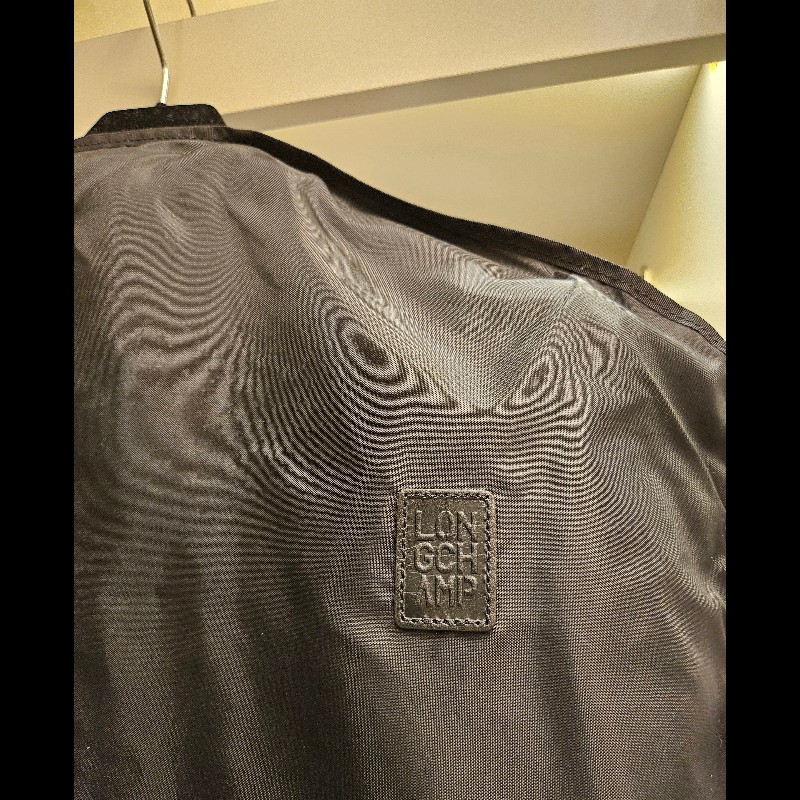 Longchamp 淺藍色麂皮長外套-6