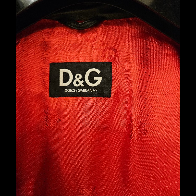 D&G 小羊皮短版外套-10
