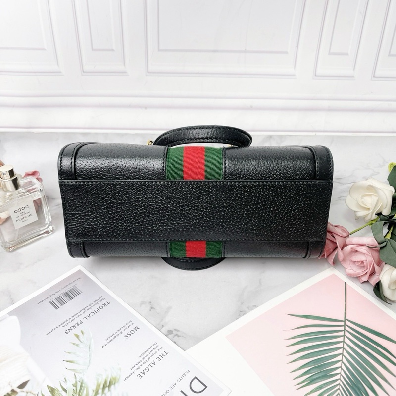 Gucci黑色ophidia手提肩背包24x10x20 98新配件塵袋-4