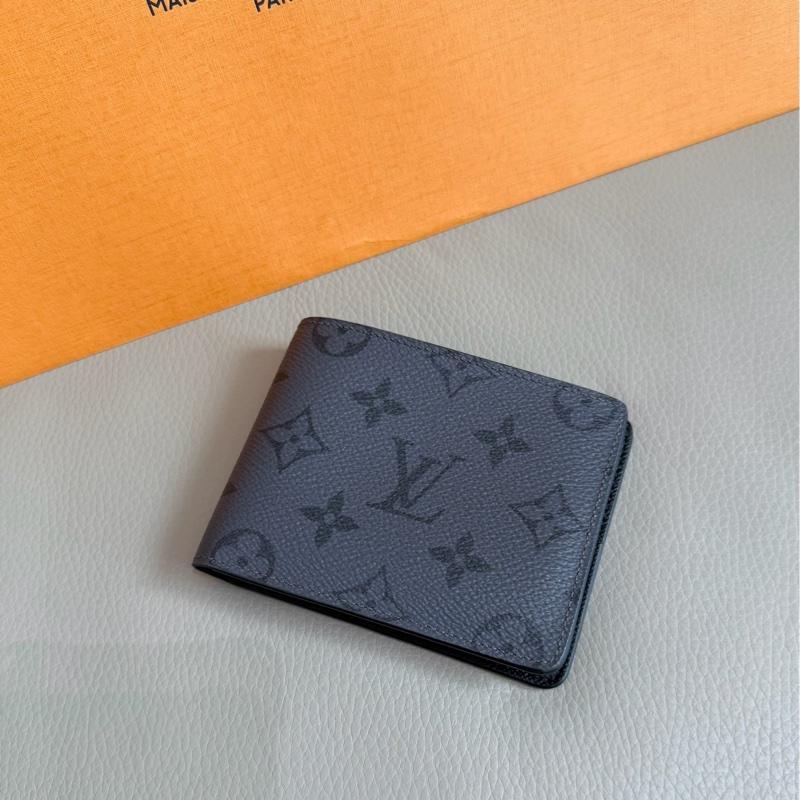 「M.Y精品」 L V 黑武士 Slender 對開短夾  M80906-0