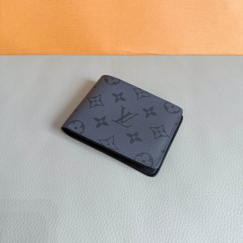 「M.Y精品」 L V 黑武士 Slender 對開短夾  M80906-3