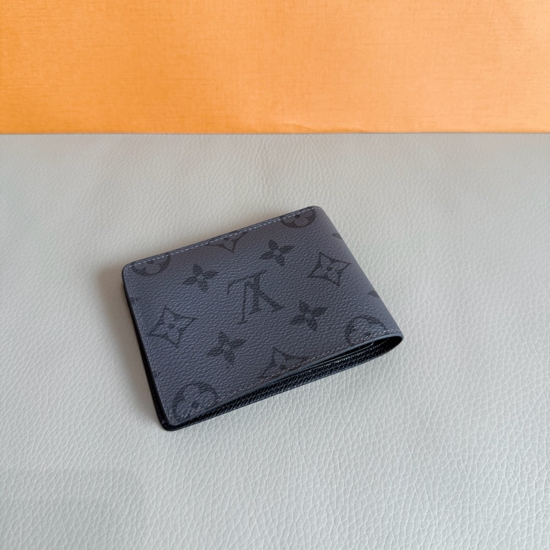 「M.Y精品」 L V 黑武士 Slender 對開短夾  M80906-4