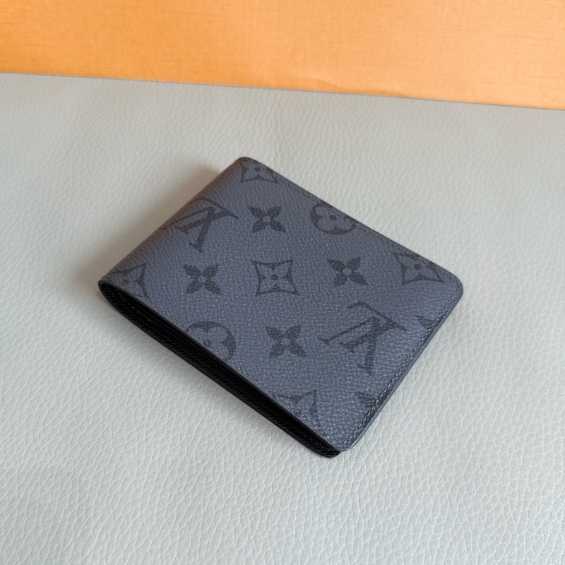 「M.Y精品」 L V 黑武士 Slender 對開短夾  M80906-6