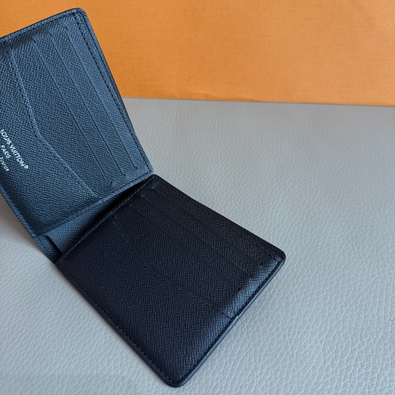 「M.Y精品」 L V 黑武士 Slender 對開短夾  M80906-8