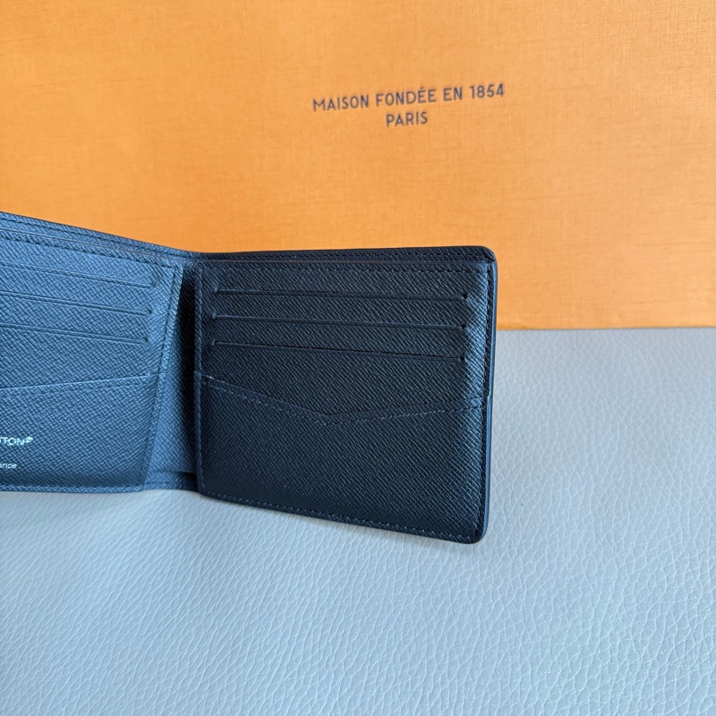 「M.Y精品」 L V 黑武士 Slender 對開短夾  M80906-11