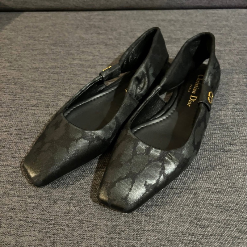 Christian Dior 豹紋鞋 23適合-1