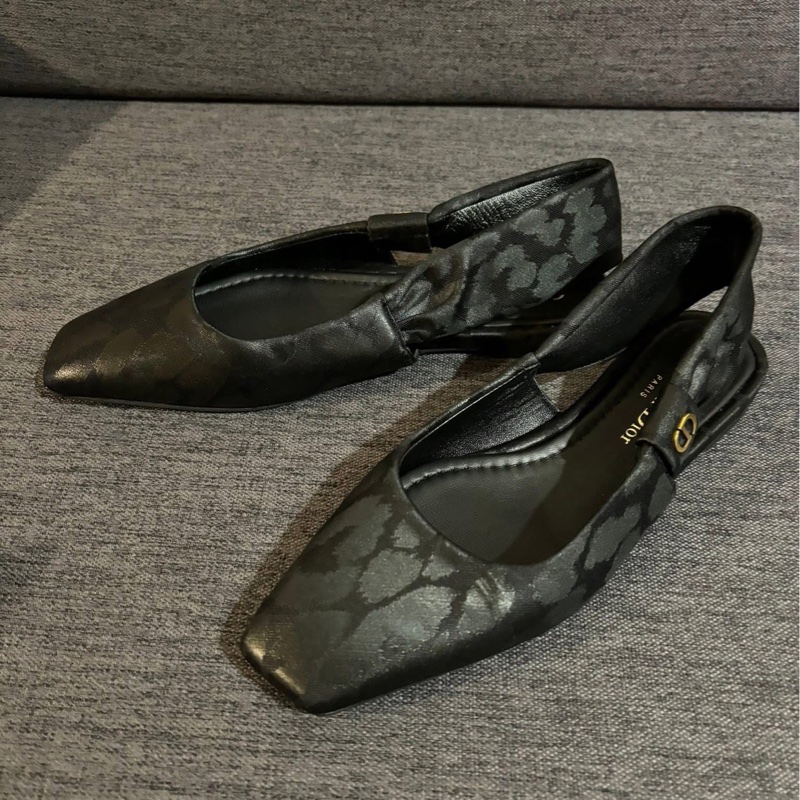 Christian Dior 豹紋鞋 23適合-3
