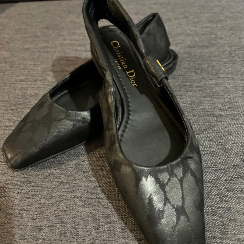 Christian Dior 豹紋鞋 23適合-8